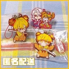 鬼滅の刃 我妻善逸 善子 ラバーマスコット ストラップ キャラばんちょうこう