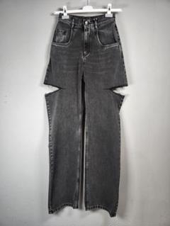 MM6Maison Margiela デニムキュロット 36 メゾンマルジェラMaisonMargielaジーンズデニムキュロット新品36