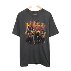 00s KISS ビンテージ半袖バンドTシャツ　バンT コピーライト2000