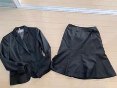 【美品】ブラック　レディーススーツ
