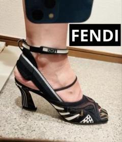 FENDI フェンディ フリーダム ストラップサンダル 38(25.0cm)
