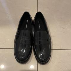 BEAMS ブラック ローファー　レインシューズＬサイズ