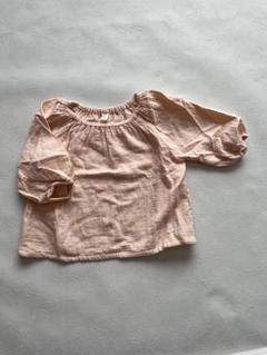 値下げ　美品　LiiLU コットン　ブラウス　2y 美品 LiiLU コットンブラウス 2y