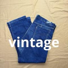 bison ヴィンテージ　デニムバイソン　vintage 70s 濃紺
