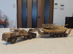 ホビーボス 戦車運搬車＆重装備セミトレーラー＆タミヤ
