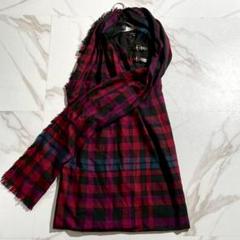 GUCCI♡正規品　総柄　大判ストール　ショール　黒　男女兼用 GUCCI グッチ ストール スカーフ レディース GGロゴ ブルー