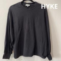HYKE - 2021SS HYKE ＬＯＮＧーＳＬＶ　ＴＥＥ／ＢＩＧ　ＦＩＴ CROPPED LONG-SLV TEE / BIG FIT (6.5oz) – HYKE ONLINE STORE