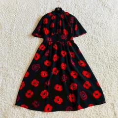 ケイトスペードワンピース　ロングワンピース ケイトスペードニューヨーク フローラルガーデン ロング