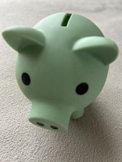 ピングー ブタ 貯金箱 緑 PINGU Bank ピングー ブタ 貯金箱 緑 PINGU Bank