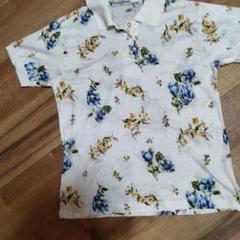 ♥Criovanni Valentino 花柄 ポロ シャツ