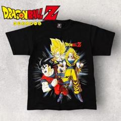 【ドラゴンボール】アニメTシャツ　黒　M 希少品　両面プリント　a