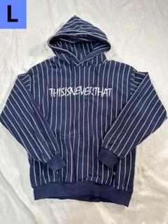 大人気　希少　ディスイズネバーザット　ネバザ　刺繍ロゴ　フードパーカー　フーディ T-Logo Hoodie（パーカー）｜thisisneverthat（ディスイズネバー