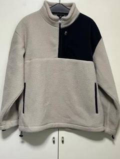 ハーフジップフリースジャケット