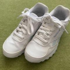 Reebok ホワイト スニーカー　22cm