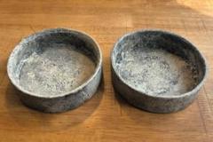 梶原妙子 粉打(黒)立縁円形平鉢 2セット - メルカリ