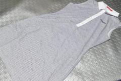 B品★春夏★マリ・クレールゴルフ★ノースリーブワンピース★M/GY