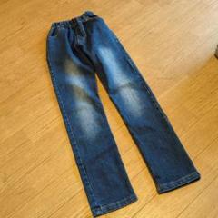 デニムパンツ サイズ140 ウエストゴム