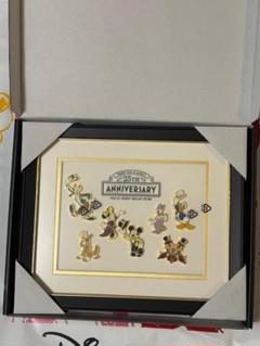 25周年記念 ディズニーリゾート店 ミッキー＆フレンズ ピンバッジ フレーム 25周年記念 東京ディズニーリゾート店 ミッキー＆フレンズ