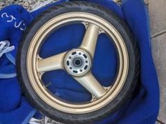 ぐ*し様 ZRX1100 1200 ホイール　塗装後未使用　タイヤ未使用　ミシュ ぐ*し様 ZRX1100 1200 ホイール 塗装後未使用 タイヤ未使用