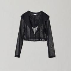 トップス ZOE sunshade hoodie yo biotop lu. FLOWERS BY ZOE STAR PATCH ZIP HOODIE - BLACK/ STONES – Meant