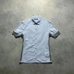 DOLCE & GABBANA 切り替え ストライプ シャツ y2k cboy