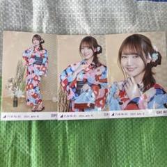 乃木坂46 生写真 浴衣 2025 3種コンプ 田村真佑 - メルカリ