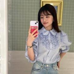 新品　未使用　お洋服本体タグ付き　Bibiy.フリルトップス bibiy トップス