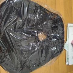 穴あきクッション 黒 グレー