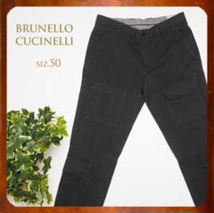 BRUNELLO CUCINELLI アビエイター パンツ W50 コットン - メルカリ