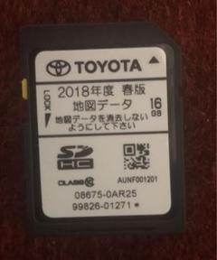 トヨタ 地図データ SDカード NSZT-W62G 2018年春版 TOYOTA 2018年 春版 地図データ SD NSZT-W62G/NSZT-Y62G対応