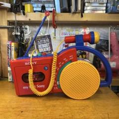 [美メンテ品]my first sonyラジカセ CFM-4300 アダプター付 美稼働品]my first sony ラジカセ CFM-4300アダプター付き