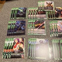 ガンダムカードゲーム GCG 緑 各4枚 セット売り