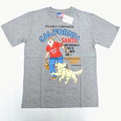 新品未使用　グレー　釣り　カリフォルニアサンタ　Tシャツ　Mサイズ