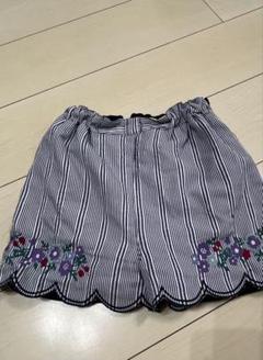 美品】ANNASUImini 猫刺繍トップス ショートパンツ 90