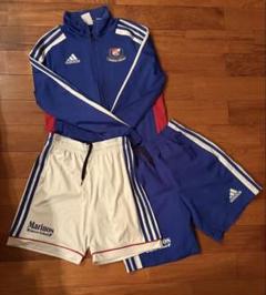 adidas マリノススクール トレーニングウェア4点セット150cm krj86_01.jpg