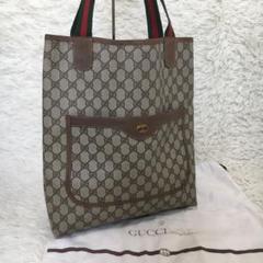 【美品】グッチ ショルダーバッグ インタロッキング GG柄 シェリーライン