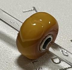 トロールビーズ】アンバー2点入りオレンジ系