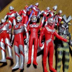 バンダイ　ウルトラマンソフビ10体＆バルタン星人