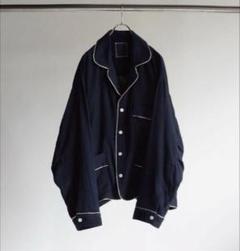 【ANCELLM】 DOUBLEGAUZE PAJAMA SHIRT