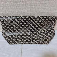 【美品】 ゲラルディーニ ポーチ クラッチバッグ ロゴ　総柄