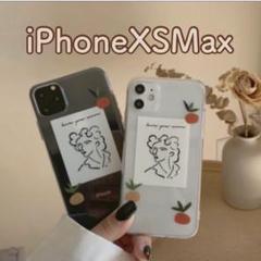 ［iPhoneXSMax］マンダリンアート スマホケース韓国 透明 クリア