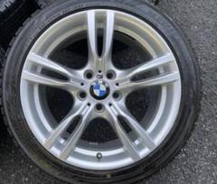 BMW「Mスポーツ純正」18インチアルミ＆純正コンチネンタルタイヤ付 BMW現行3シリーズMスポーツ後期型純正18インチ入庫です！ BMW