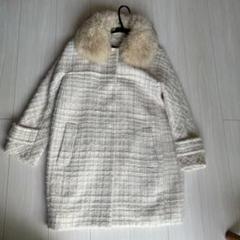 美品 グレースコンチネンタル ダッフルコート 羊革 2way フォックスファー GRACE CONTINENTAL（グレースコンチネンタル） WOMEN コート