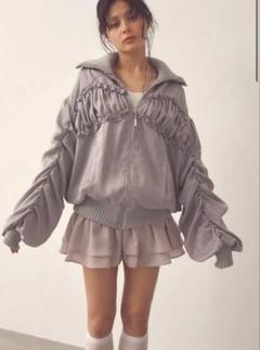 PELLICULE ribbon gather lib blouson 白 2025年最新】PELLICULE アウターの人気アイテム - メルカリ