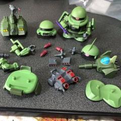 機動戦士ガンダム ザクのゴム製フィギュア