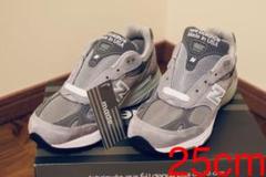 【新品・未使用】new balance WR993 25cm