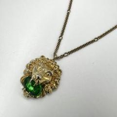 GUCCI　ライオンヘッド　ネックレス GUCCI グッチ ライオンヘッド ペンダント付き ネックレス