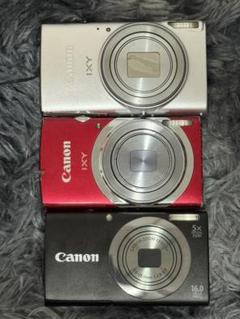 希少　Canon IXY 3 コンパクトデジタルカメラ レッド　コンデジ　レトロ とっておきし福袋 Canon 約1010万画素 3 IXY コンパクトデジタル
