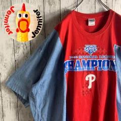 【オーバーサイズ】 ギルダン 古着 Tシャツ 2XL MLB ★ワールドシリーズ