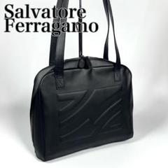 Salvatore Ferragamo フェラガモ エンボス トートバッグ